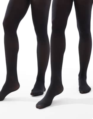 Lindex MOM 2 pack 40 denier tights in