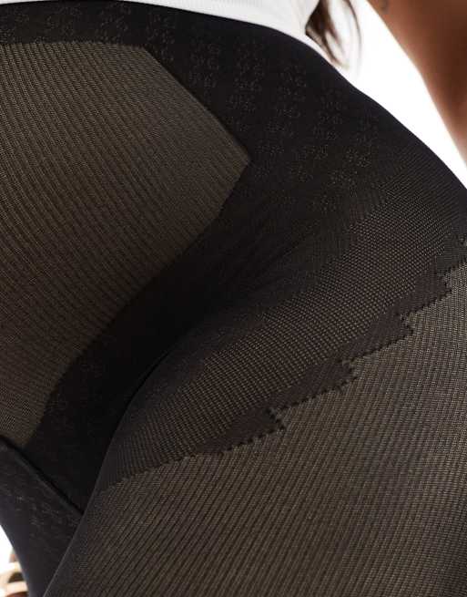 Lindex MOM Umstandsmode – Schwarze Strumpfhose mit Stützfunktion, 40 Denier, 2 von 4