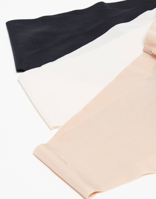 Lindex - Pakke med 3 usynlige G-strenge i beige/neutrale farver , 3 af 3