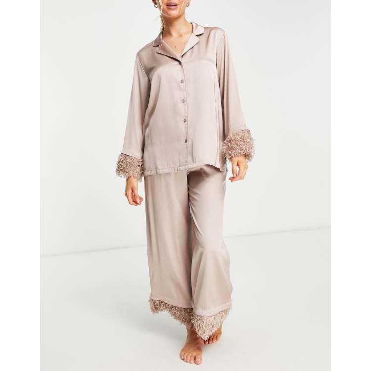 River island best sale feather pyjamas