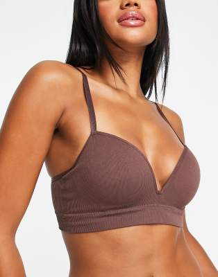 Seamless push up bra cup A