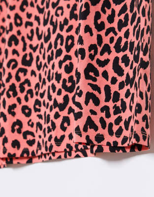 animal print nightdress