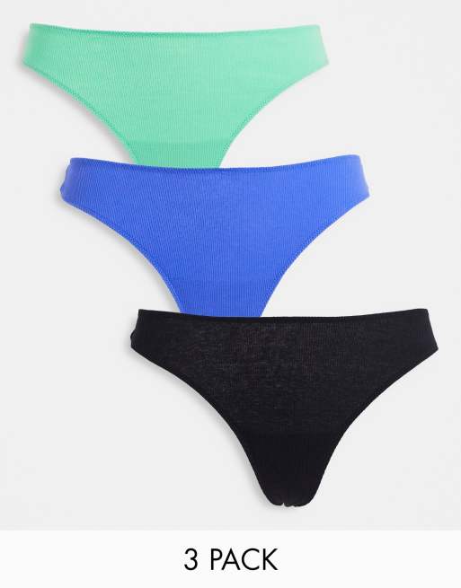 Nylon Spandex Thong Underwear - Kalon Clothing