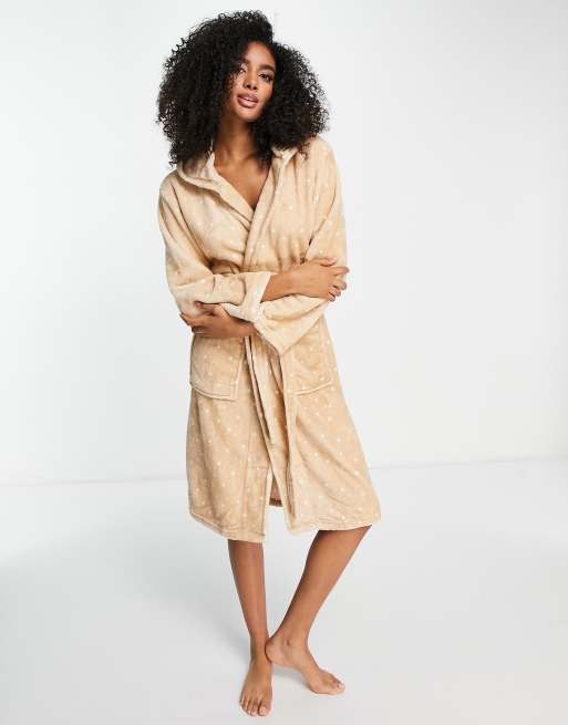 Asos hotsell robe beige