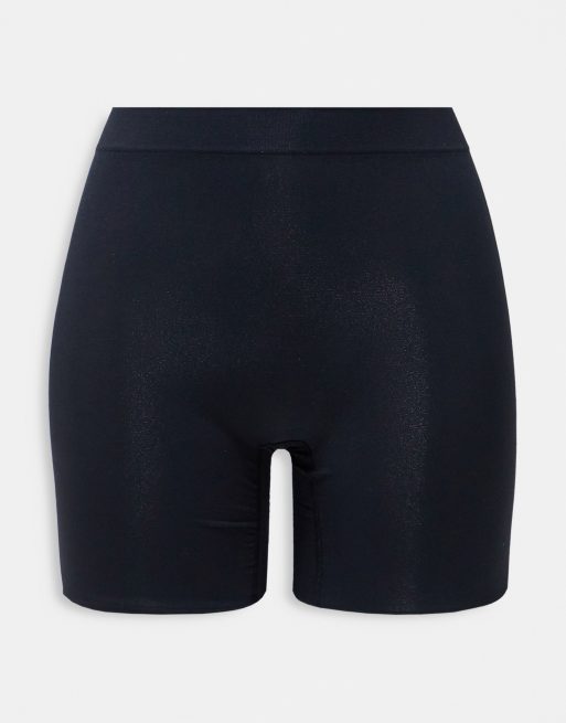 Lindex – Svarta och beige shorts med anti-skav, 2-pack, 2 av 4
