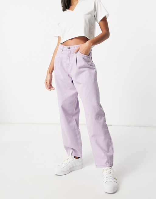 Lioness balloon leg jeans in lilac