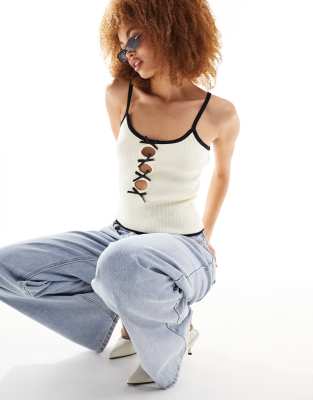 Lioness Kiss Me Cami In White