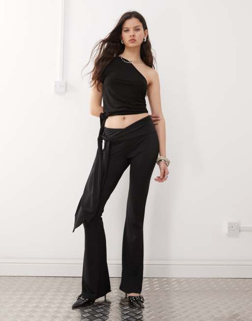 Gina One Shoulder Tie Side Top
