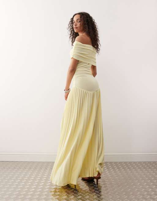 chinese dress ladies Briann Drop Waist Maxi Dress in Chocolate