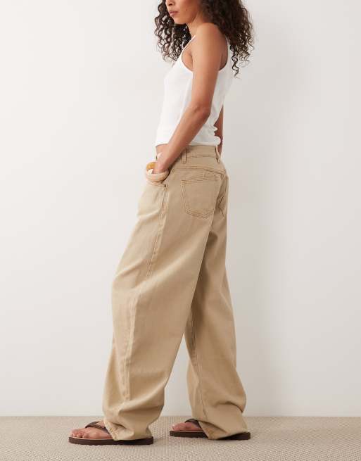 Lioness - Horseshoe - Jeans a cilindro color pietra, 4 di 7