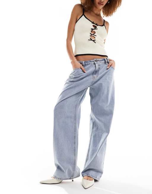 Low Rise Baggy Jeans