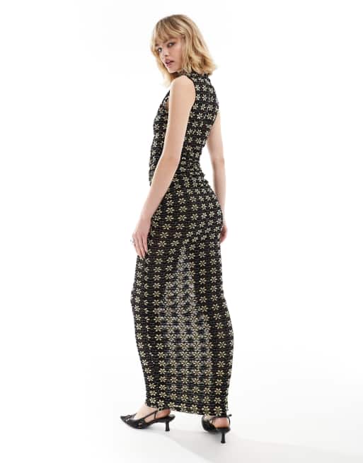 slim fit dress slacks Luna Rosa Maxi Dress - Porcelain - XXS - Women's Women's Dresses - Lioness Fashion main image 1