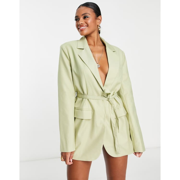 Lioness oxford cheap blazer dress