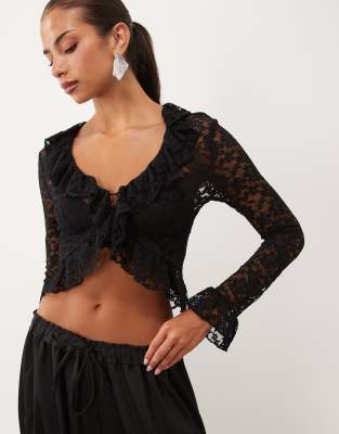 Ruffled Neckline 1