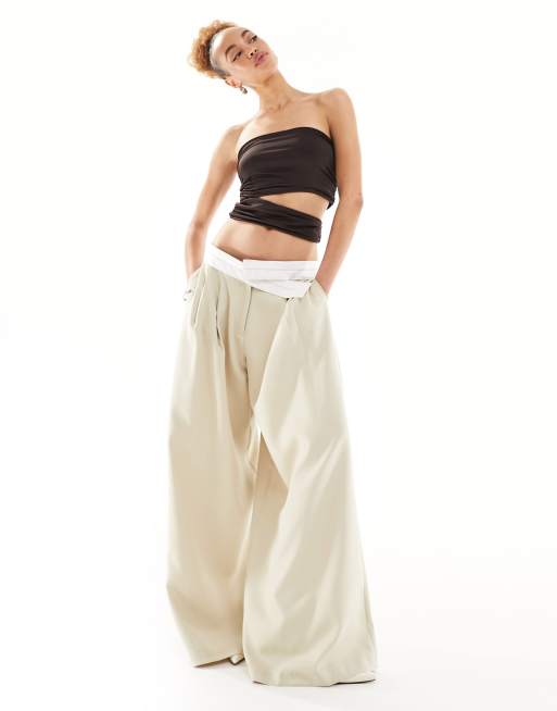 Lioness - Top a fascia marrone con cut-out, 4 di 4