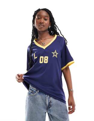 Vivo Basic Nalia High Low Jersey Top - Yellow