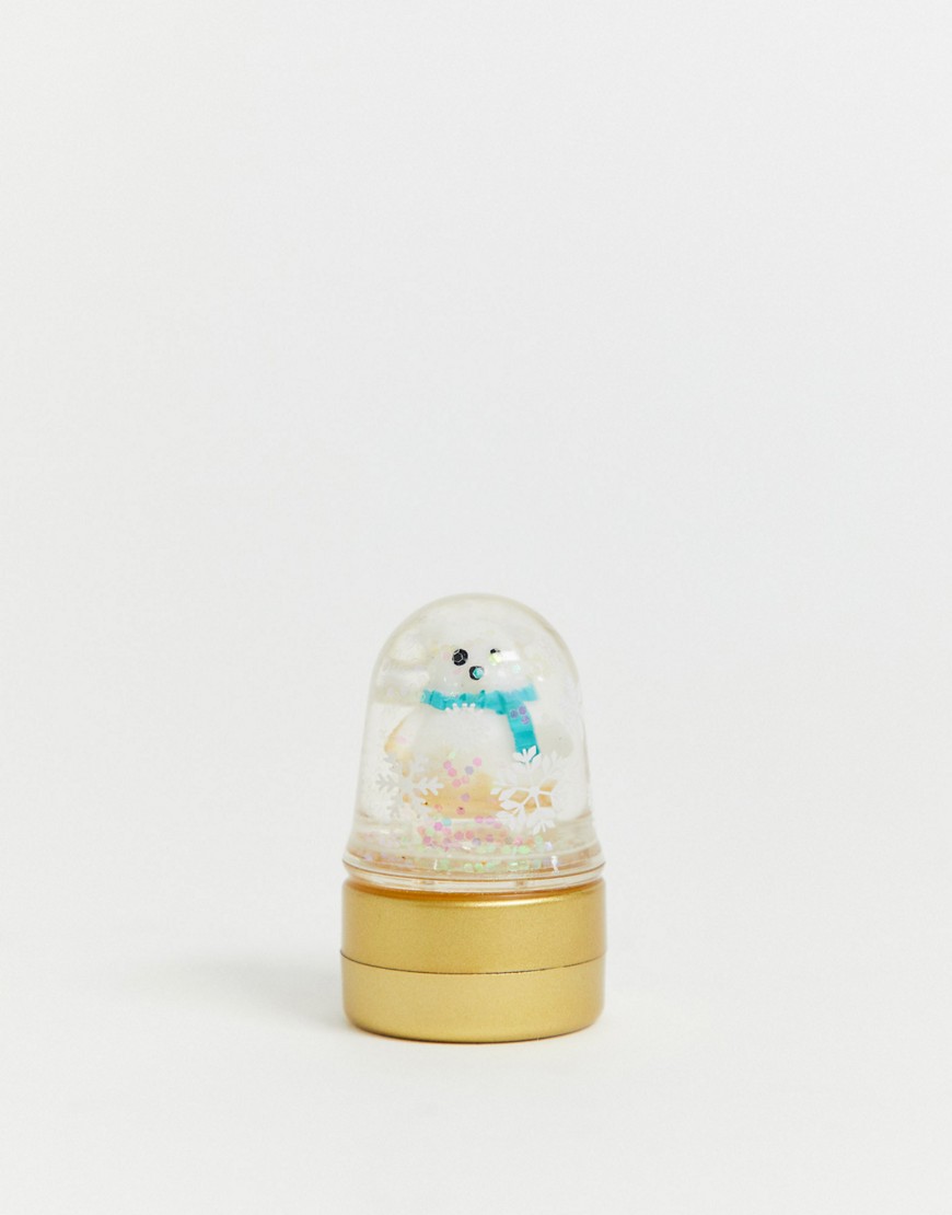 M.a.d Beauty - Lippenbalsem in sneeuwbol met beer-zonder kleur