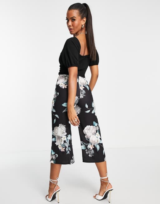 Lipsy 2 in store 1 floral jumpsuit