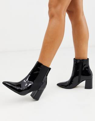 lipsy almond toe ankle boots