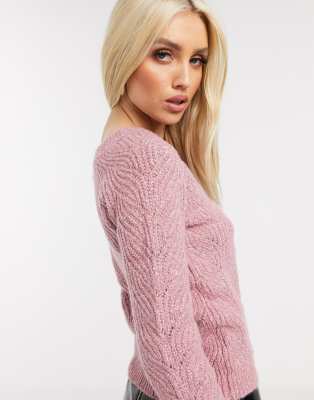 lipsy pink cardigan