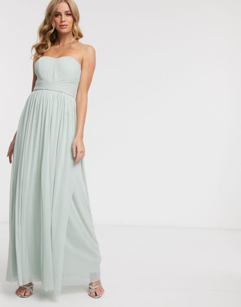 Lipsy – Bridesmaid – Maxikleid in Sanftgrün