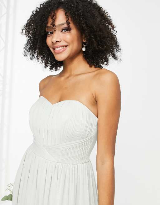 Lipsy bridesmaid multiway maxi dress in sage