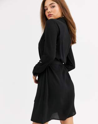 lipsy button sleeve dress
