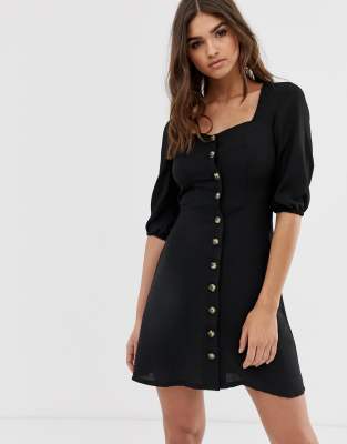 lipsy broderie tiered mini dress