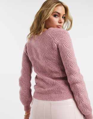 lipsy pink cardigan