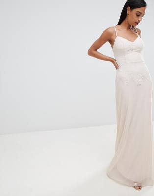 lipsy mirrored embellished tux dress in black