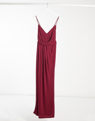 lipsy red maxi dress