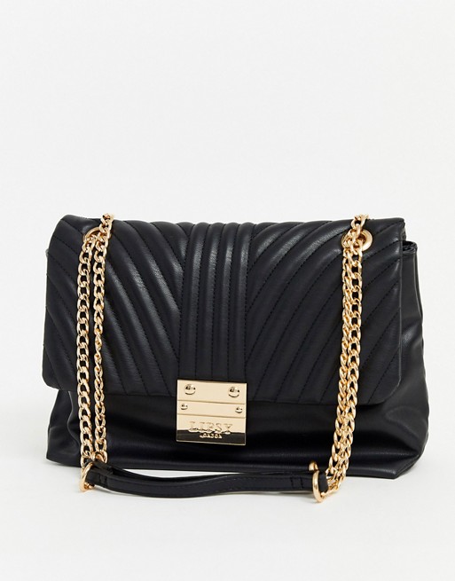 Lipsy chevron quilted chain cross body bag