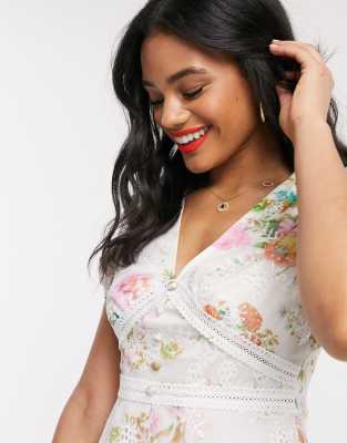 lipsy broderie dress