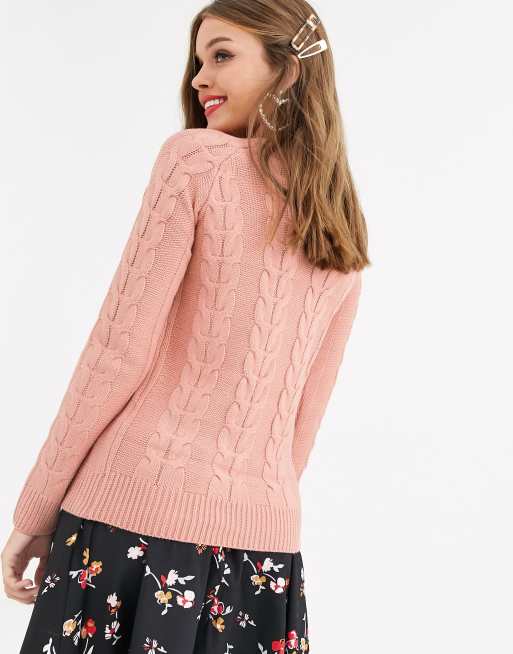 Lipsy chunky hotsell cable jumper