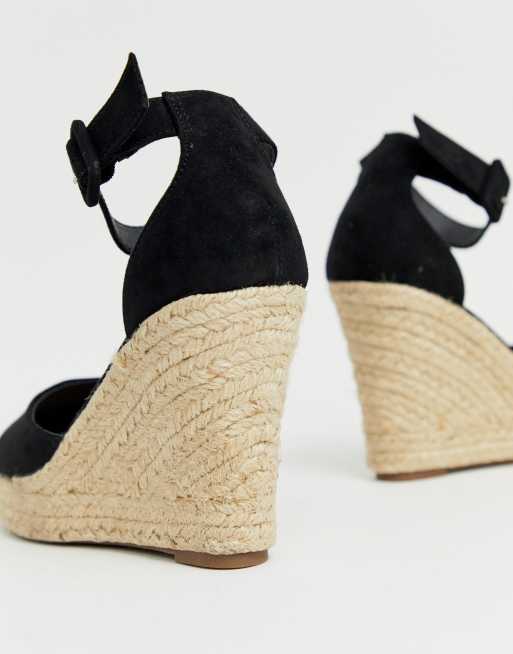 Lipsy closed ankle strap espadrille outlet wedges