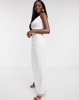 lipsy white maxi dress