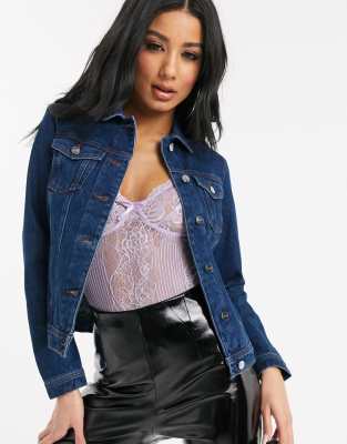 lipsy tailored denim jacket