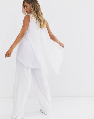 lipsy white jumpsuit