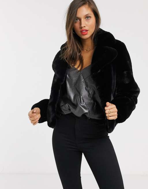 Lipsy faux fur hotsell