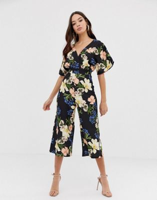 lipsy floral playsuit