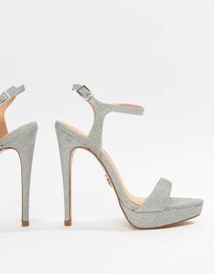 lipsy silver heels