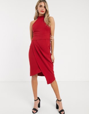 lipsy asymmetric dress