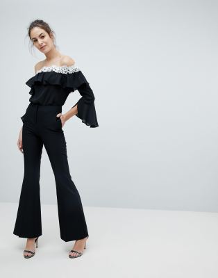 lipsy high waisted trousers