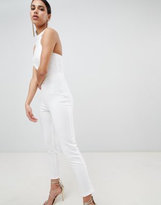 lipsy white jumpsuit