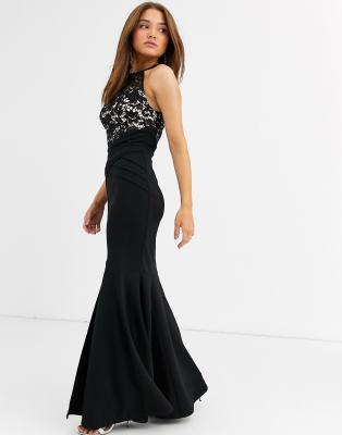 lipsy girl lace tie belt dress