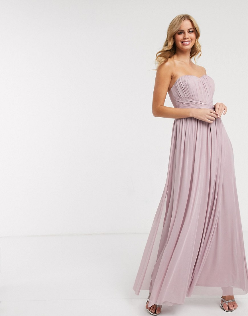 Lipsy - Lange jurk in lavendelpaars