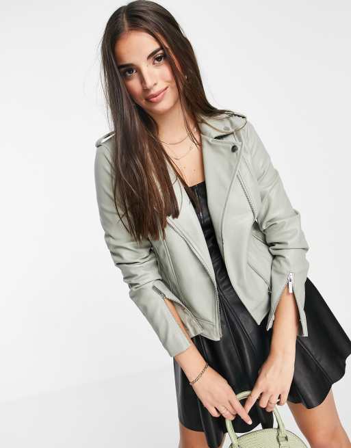 Lipsy leather hot sale biker jacket