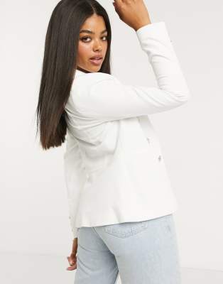 military blazer white