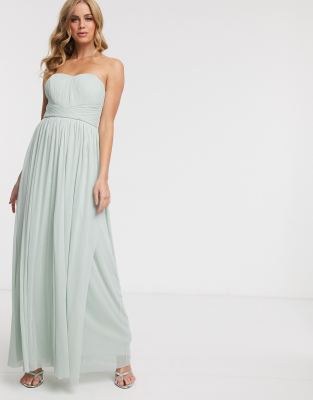 Lipsy Multiway Maxi Dress In Soft Green | ModeSens