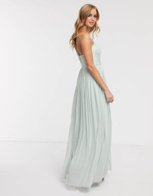 lipsy sage green dress